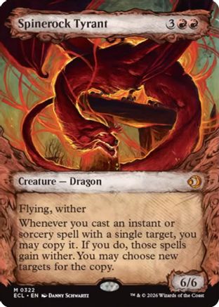 Image of Spinerock Tyrant (Showcase) [Lorwyn Eclipsed]