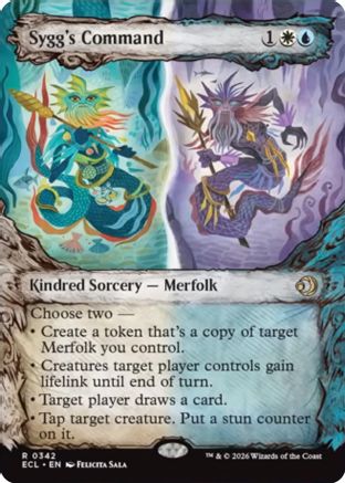 Image of Sygg's Command (Showcase) [Lorwyn Eclipsed]