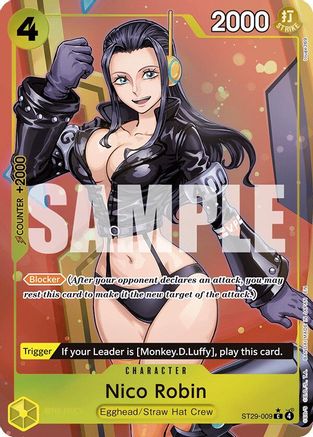 Image of Nico Robin (Full Art) (ST29-009) - Starter Deck 29: Egghead Foil