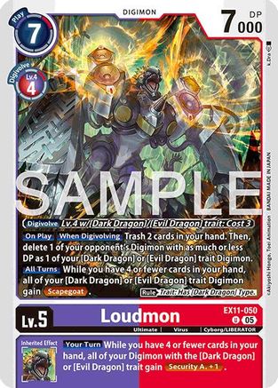 Image of Loudmon [EX11-050] [Dawn of Liberator]