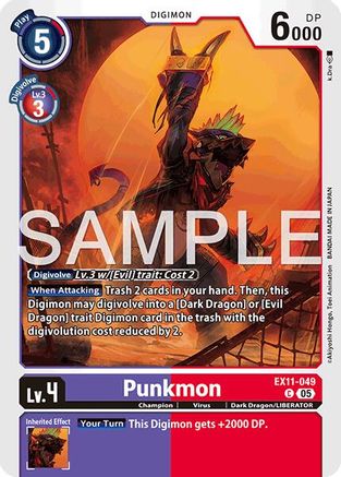 Image of Punkmon [EX11-049] [Dawn of Liberator]