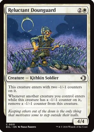 Image of Reluctant Dounguard [Lorwyn Eclipsed]