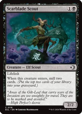 Image of Scarblade Scout [Lorwyn Eclipsed]