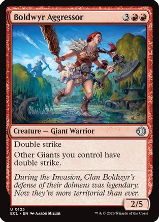 Image of Boldwyr Aggressor [Lorwyn Eclipsed]