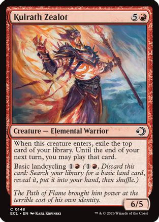 Image of Kulrath Zealot [Lorwyn Eclipsed]