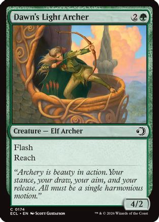 Image of Dawn's Light Archer [Lorwyn Eclipsed]