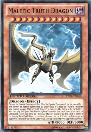 Image of Malefic Truth Dragon [CT09-EN016] Super Rare