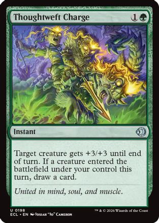 Image of Thoughtweft Charge [Lorwyn Eclipsed]