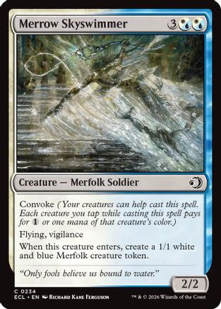 Image of Merrow Skyswimmer [Lorwyn Eclipsed]