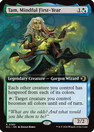 Image of Tam, Mindful First-Year (Extended Art) [Lorwyn Eclipsed]