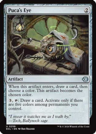 Image of Puca's Eye [Lorwyn Eclipsed]