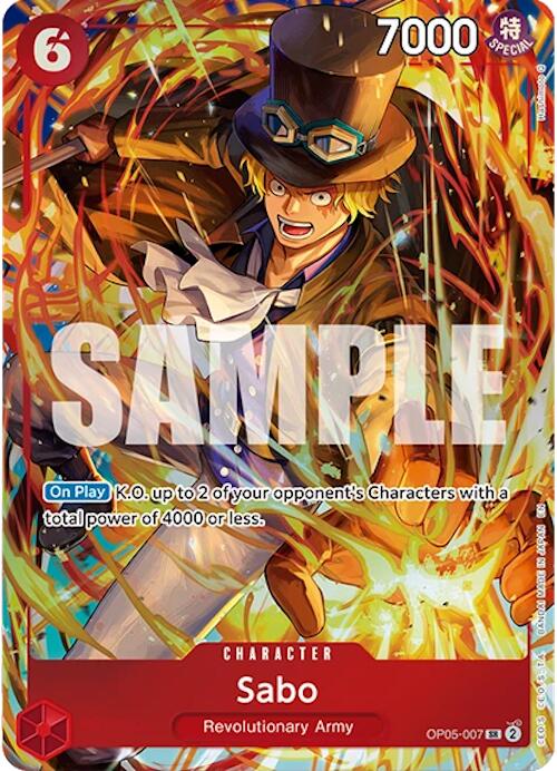 Image of Sabo (Illustration Box Vol.5) [One Piece Promotion Cards]