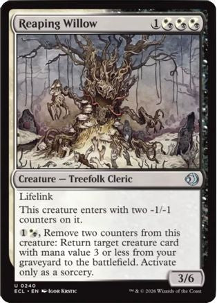 Image of Reaping Willow [Lorwyn Eclipsed]
