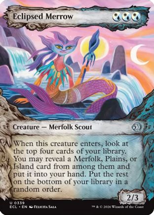 Image of Eclipsed Merrow (Showcase) [Lorwyn Eclipsed]