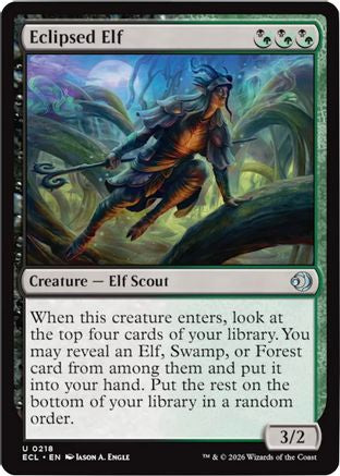 Image of Eclipsed Elf [Lorwyn Eclipsed]