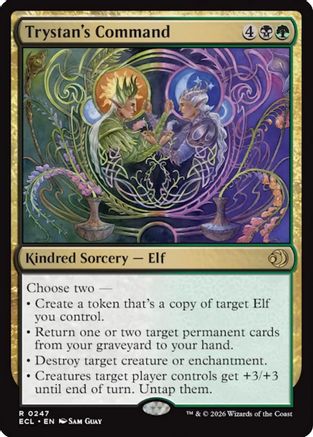 Image of Trystan's Command [Lorwyn Eclipsed]