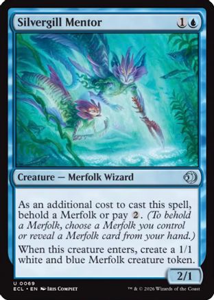 Image of Silvergill Mentor [Lorwyn Eclipsed]