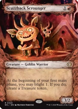 Image of Scuzzback Scrounger (Showcase) [Lorwyn Eclipsed]