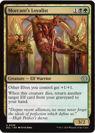 Image of Morcant's Loyalist [Lorwyn Eclipsed]
