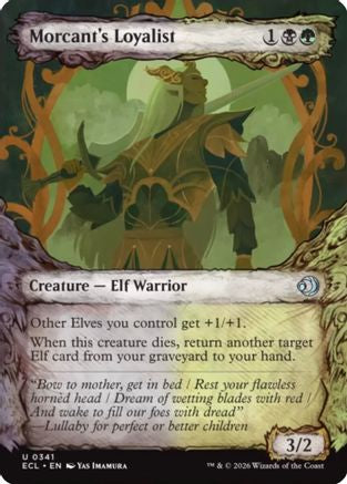 Image of Morcant's Loyalist (Showcase) [Lorwyn Eclipsed]