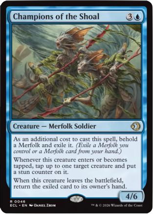 Image of Champions of the Shoal [Lorwyn Eclipsed]