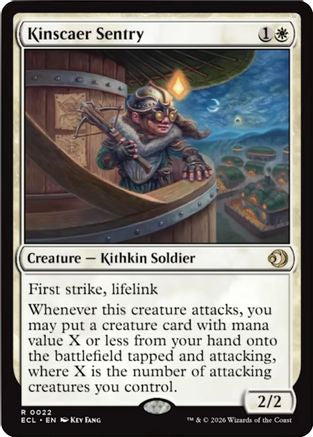 Image of Kinscaer Sentry [Lorwyn Eclipsed]