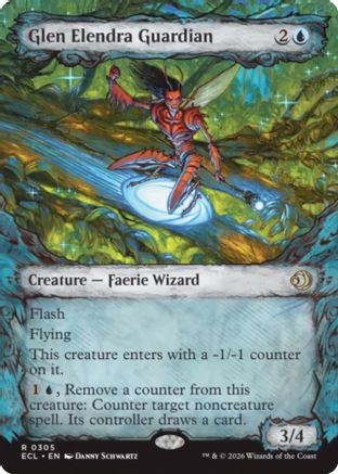 Image of Glen Elendra Guardian (0305) (Showcase) [Lorwyn Eclipsed]