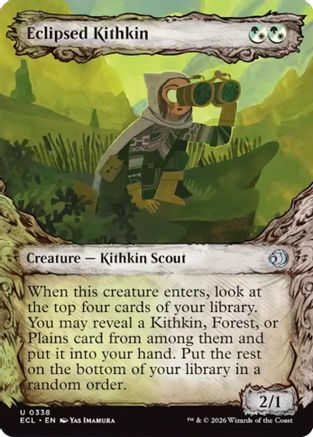 Image of Eclipsed Kithkin (Showcase) [Lorwyn Eclipsed]
