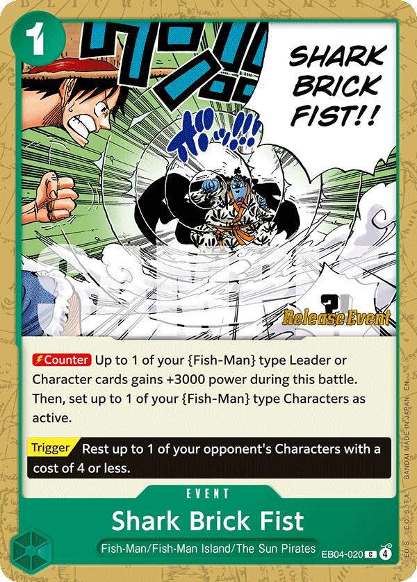 Image of Shark Brick Fist [The Azure Sea's Seven Release Event Cards]