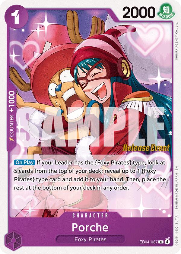 Image of Porche [The Azure Sea's Seven Release Event Cards]
