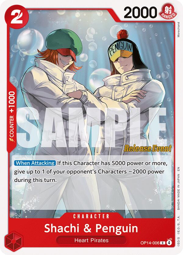 Image of Shachi & Penguin [The Azure Sea's Seven Release Event Cards]