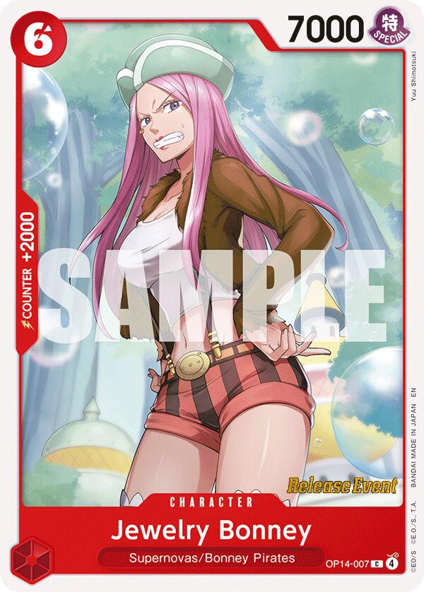 Image of Jewelry Bonney [The Azure Sea's Seven Release Event Cards]