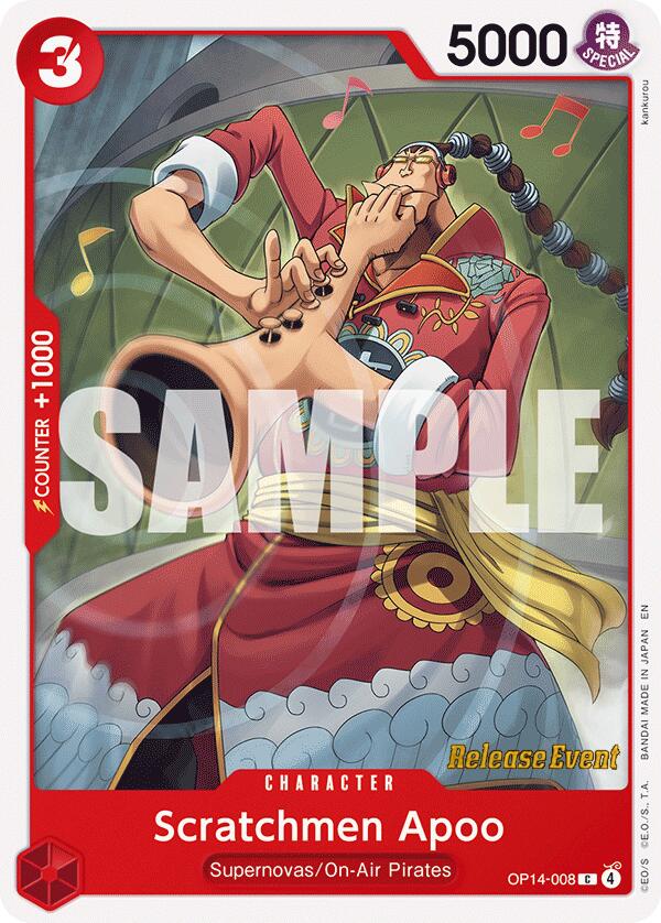 Image of Scratchmen Apoo [The Azure Sea's Seven Release Event Cards]