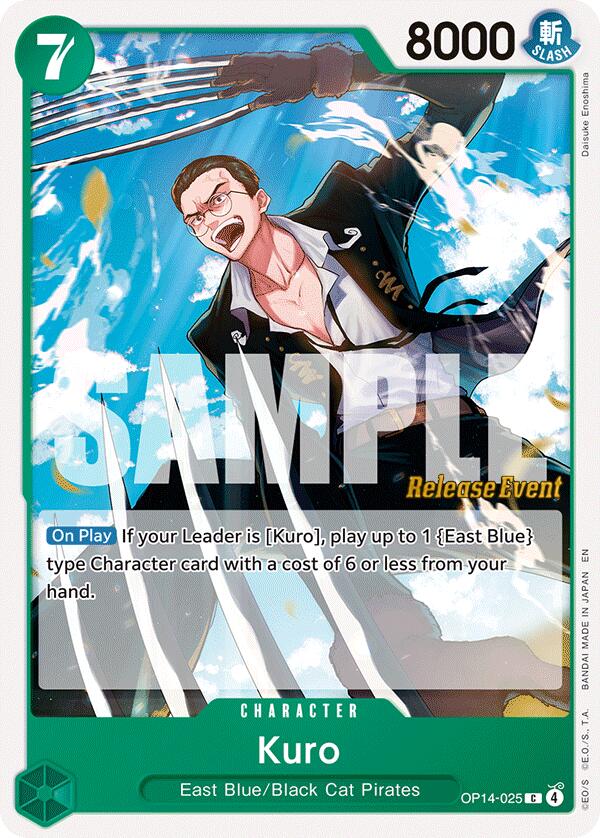 Image of Kuro [The Azure Sea's Seven Release Event Cards]