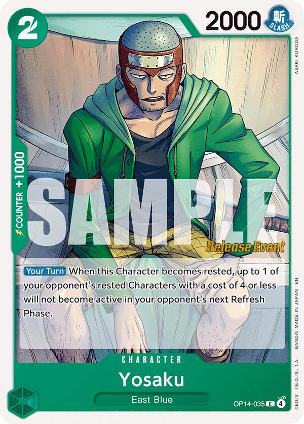 Image of Yosaku [The Azure Sea's Seven Release Event Cards]