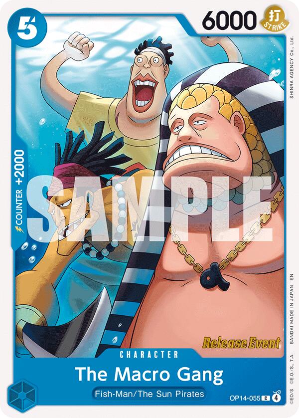 Image of The Macro Gang [The Azure Sea's Seven Release Event Cards]