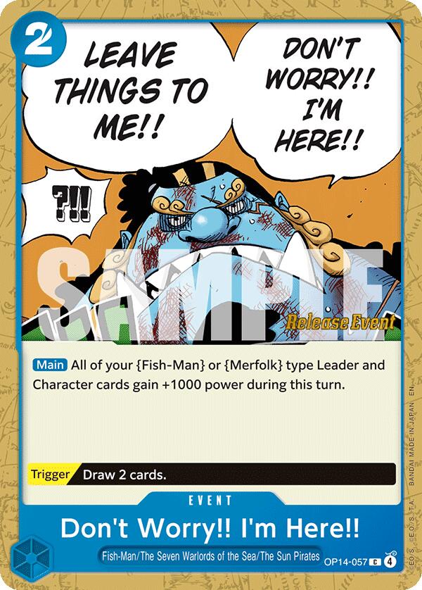 Image of Don't Worry!! I'm Here!! [The Azure Sea's Seven Release Event Cards]