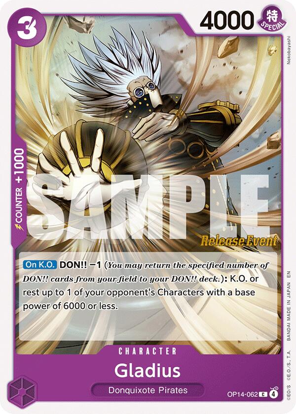 Image of Gladius [The Azure Sea's Seven Release Event Cards]