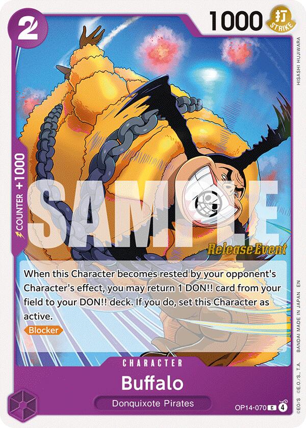 Image of Buffalo [The Azure Sea's Seven Release Event Cards]