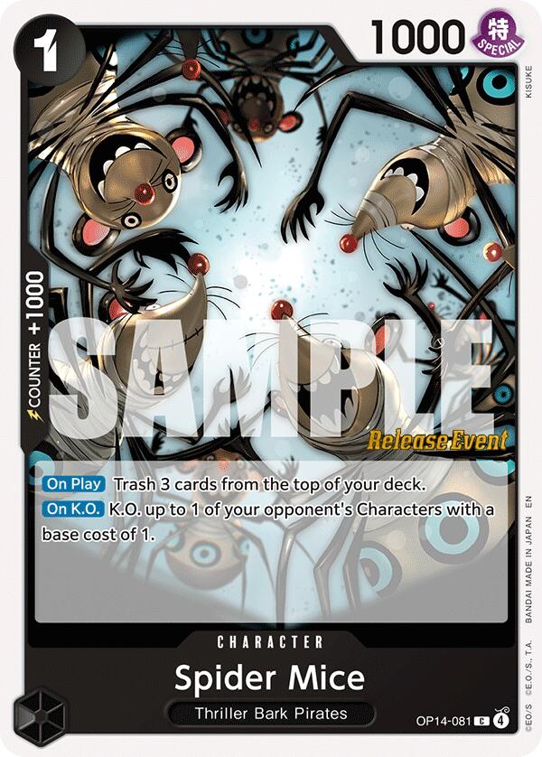 Image of Spider Mice [The Azure Sea's Seven Release Event Cards]