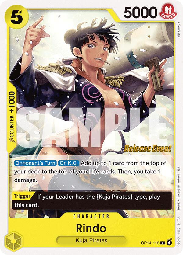 Image of Rindo [The Azure Sea's Seven Release Event Cards]