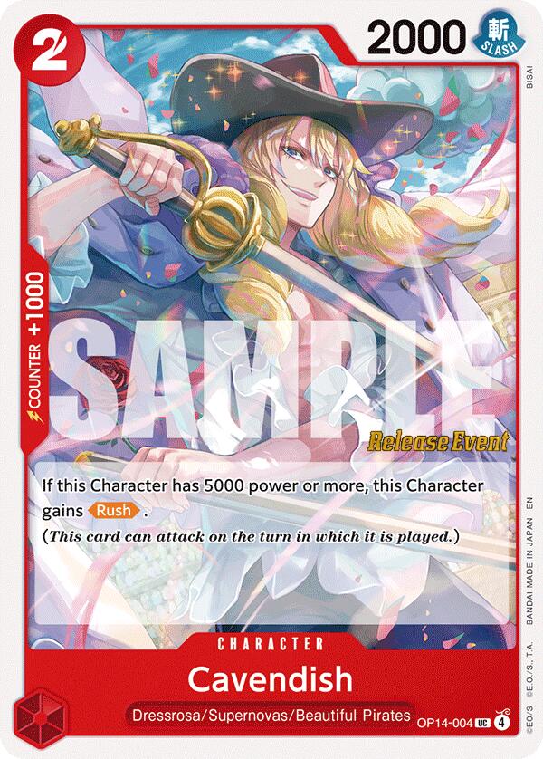 Image of Cavendish [The Azure Sea's Seven Release Event Cards]