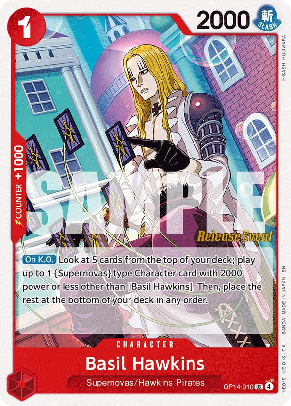 Image of Basil Hawkins [The Azure Sea's Seven Release Event Cards]