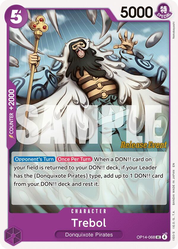 Image of Trebol [The Azure Sea's Seven Release Event Cards]