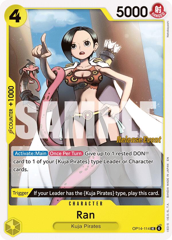 Image of Ran [The Azure Sea's Seven Release Event Cards]