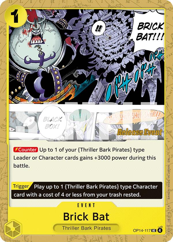 Image of Brick Bat [The Azure Sea's Seven Release Event Cards]