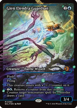 Image of Glen Elendra Guardian (0383) (Showcase) [Lorwyn Eclipsed]
