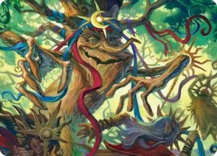 Image of Sun-Dappled Celebrant Art Card [Lorwyn Eclipsed Art Series]