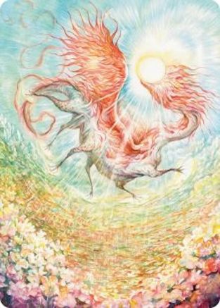 Image of Eirdu, Carrier of Dawn Art Card [Lorwyn Eclipsed Art Series]
