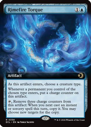 Image of Rimefire Torque (Extended Art) [Lorwyn Eclipsed]